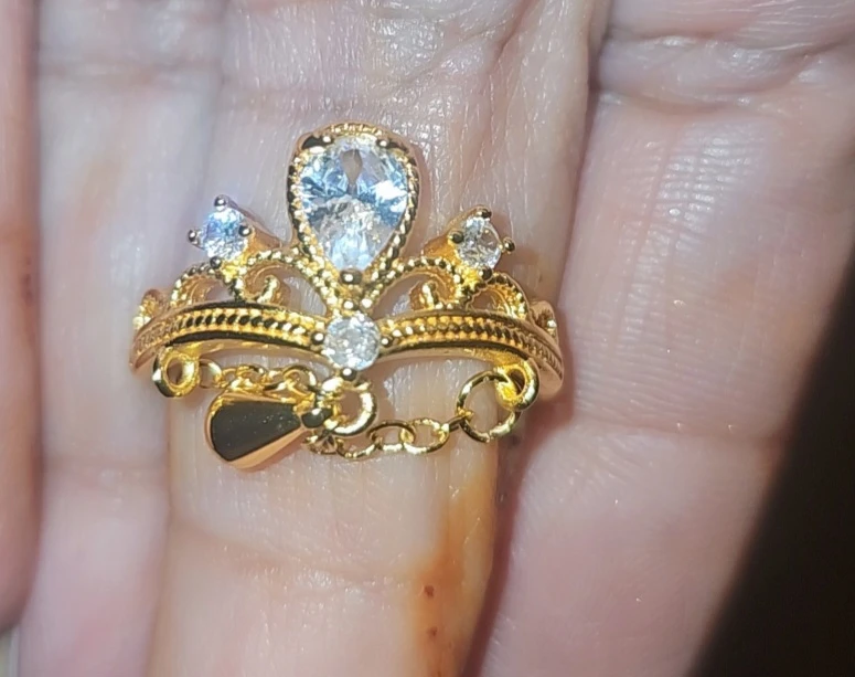 24 katat Gold-plated rings with stones - photo 3