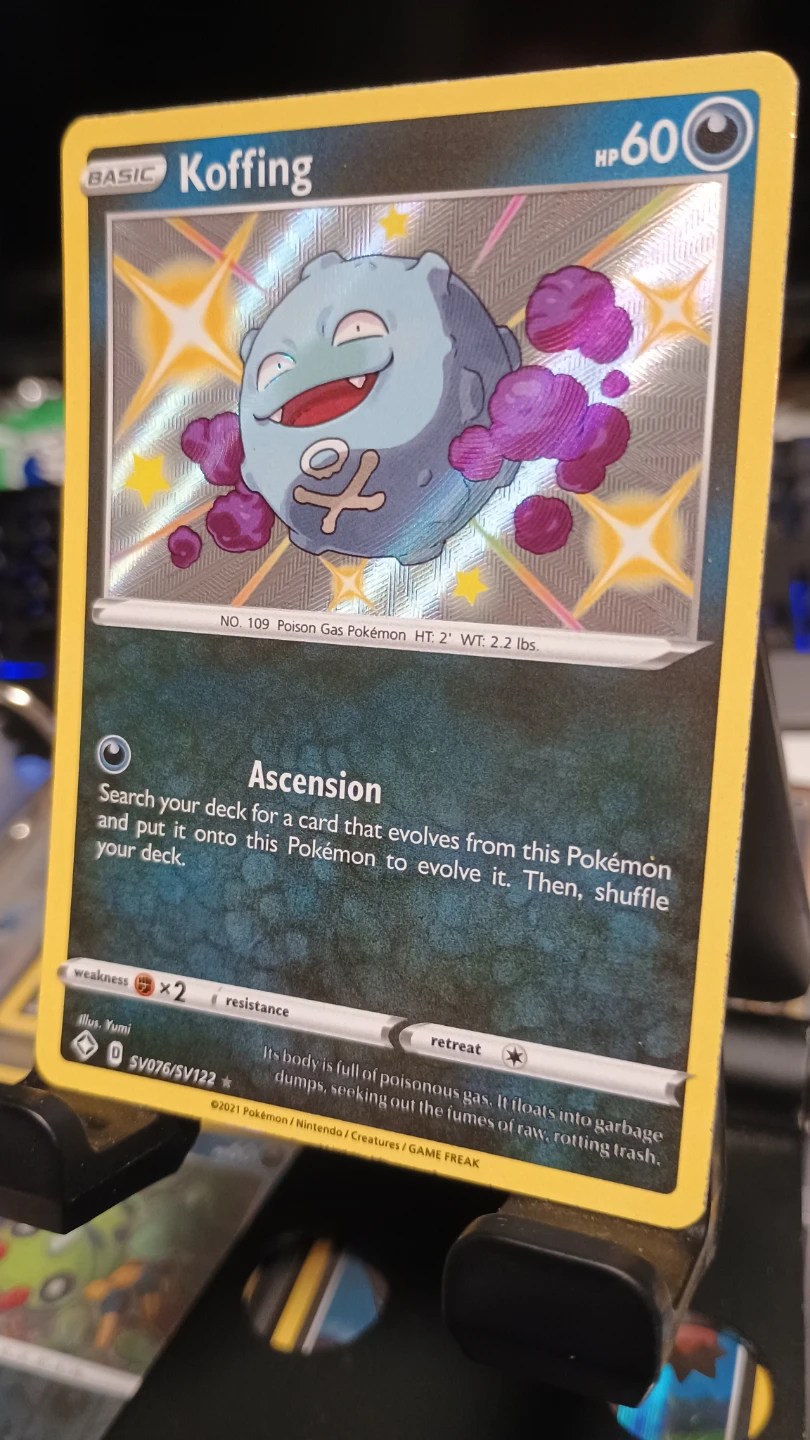 Koffing Pokemon Card