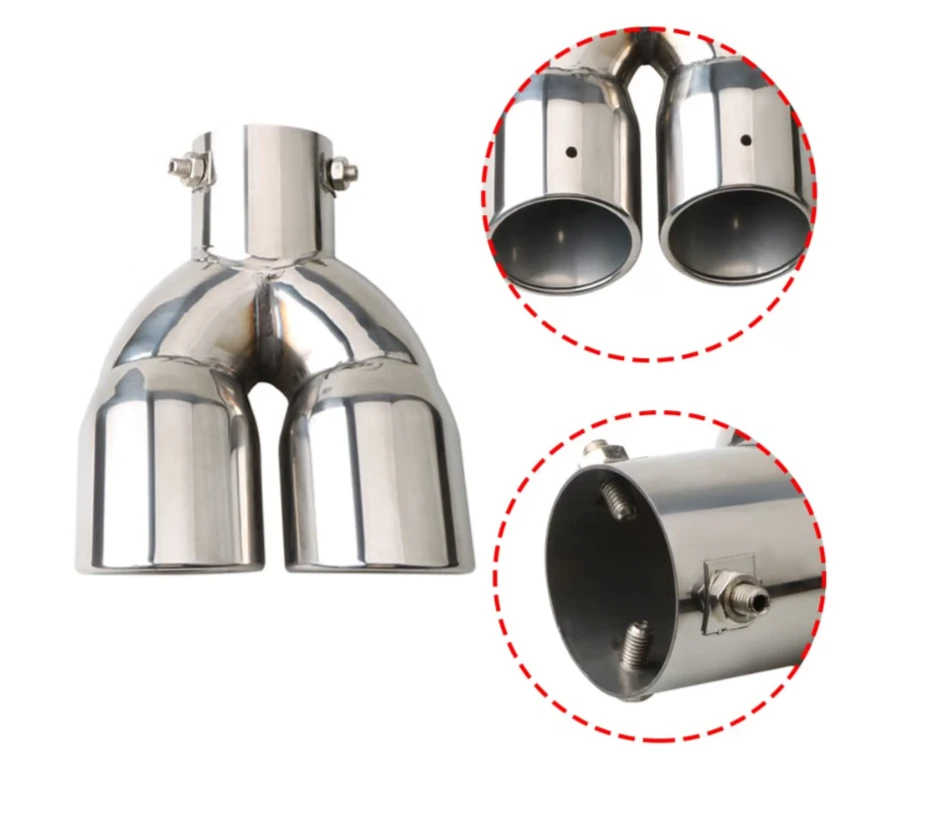 Chrome Dual Exhaust Tip - photo 4