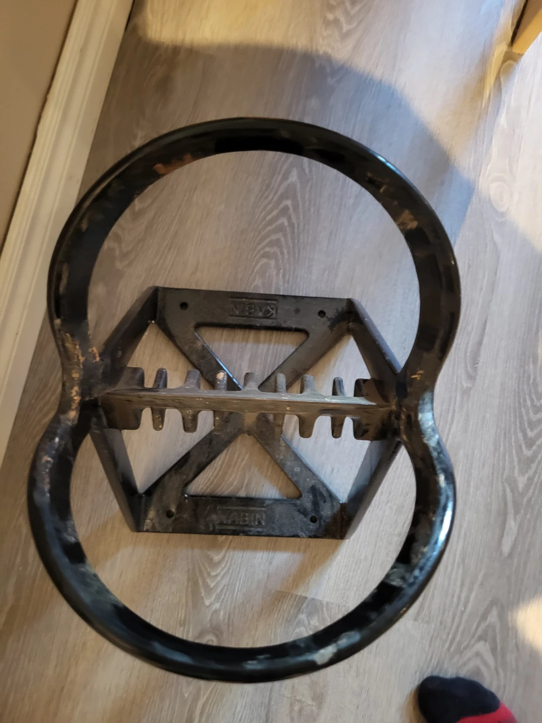 Black Cast Iron Kindling Firewood Maker - photo 2