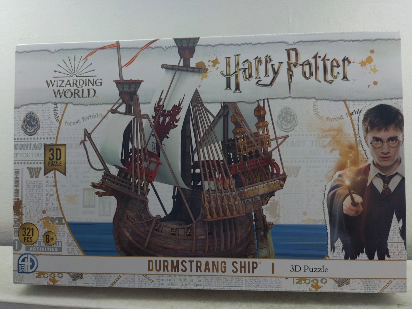 Brand New Harry Potter Durmstrang Ship 3D Puzzle