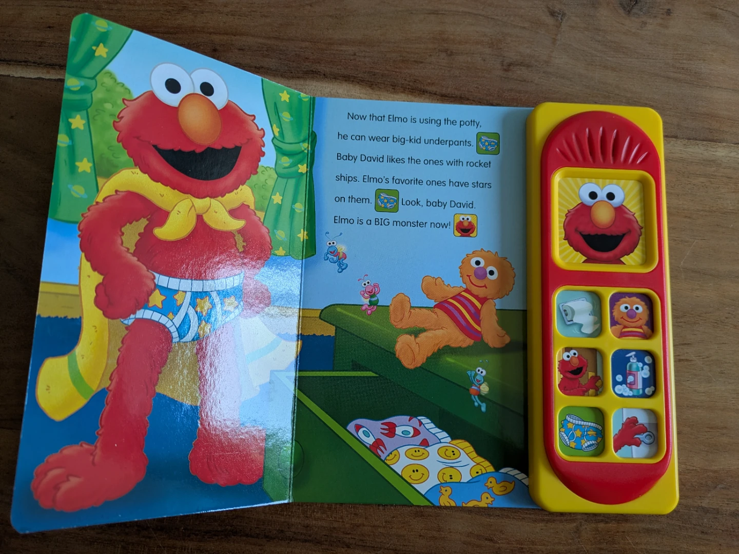Sesame Street Potty Time with Elmo Sound Book - photo 2