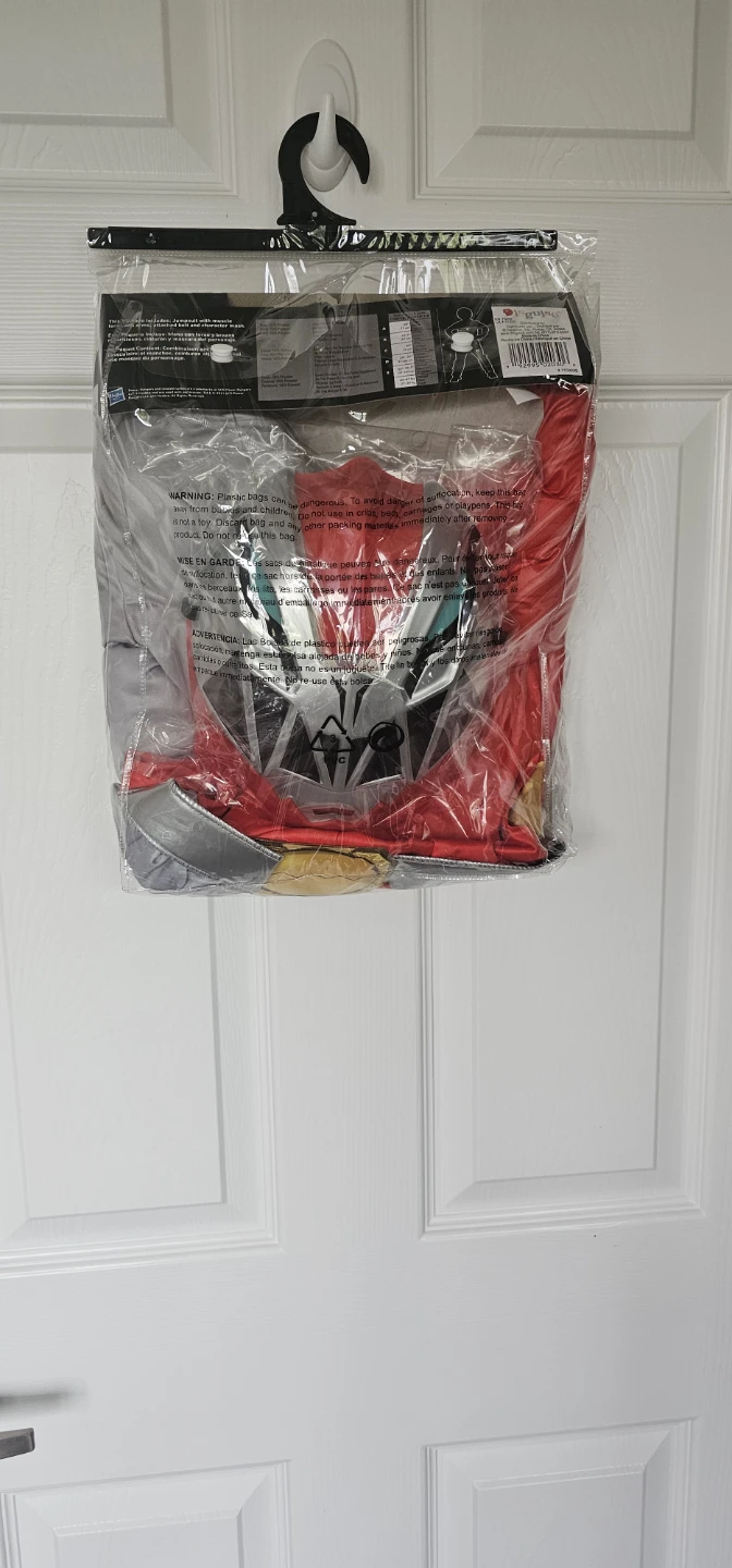 Kids Dino Fury Red Ranger Costume Large - photo 2