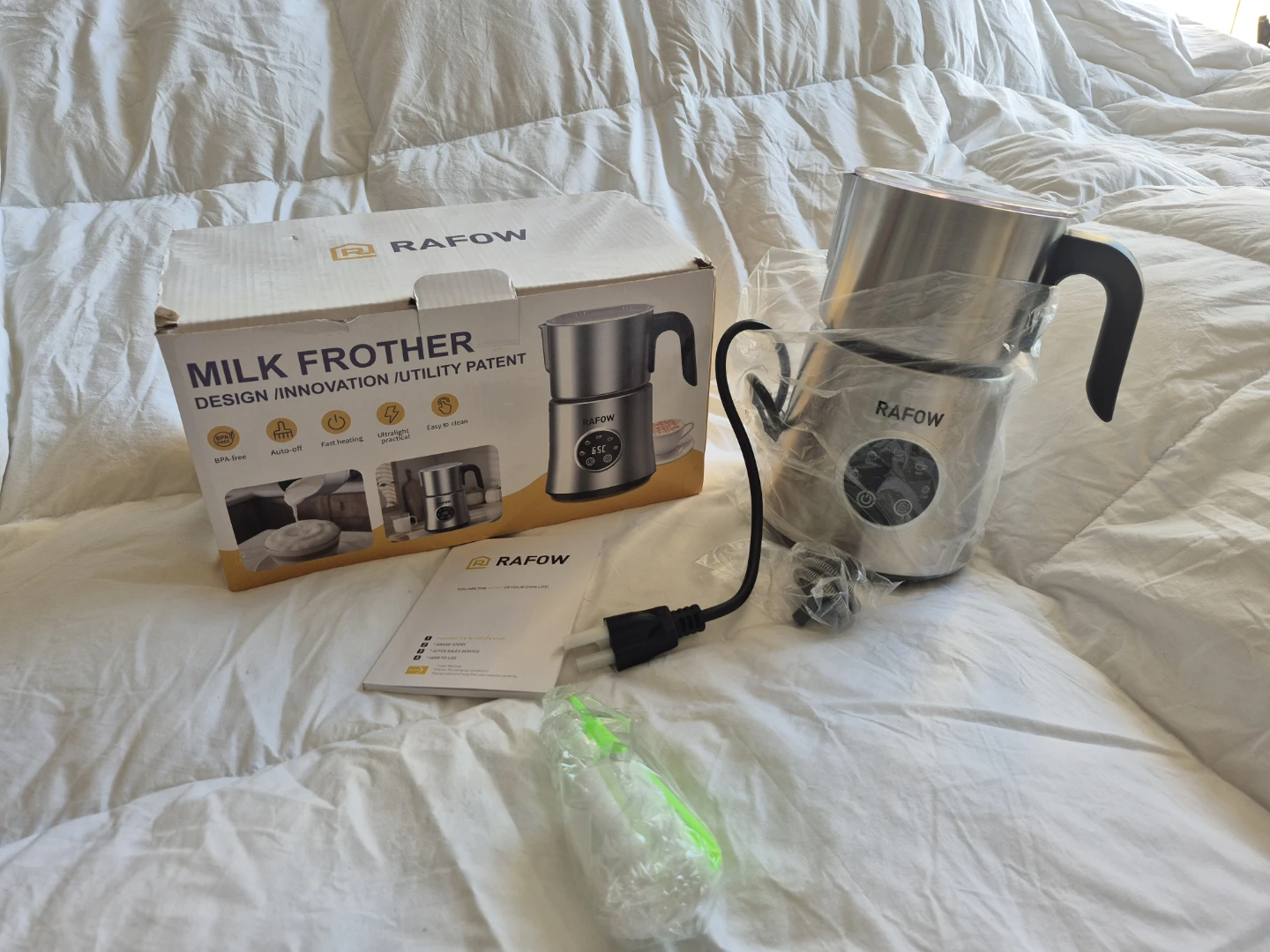 RAFOW Milk Frother
