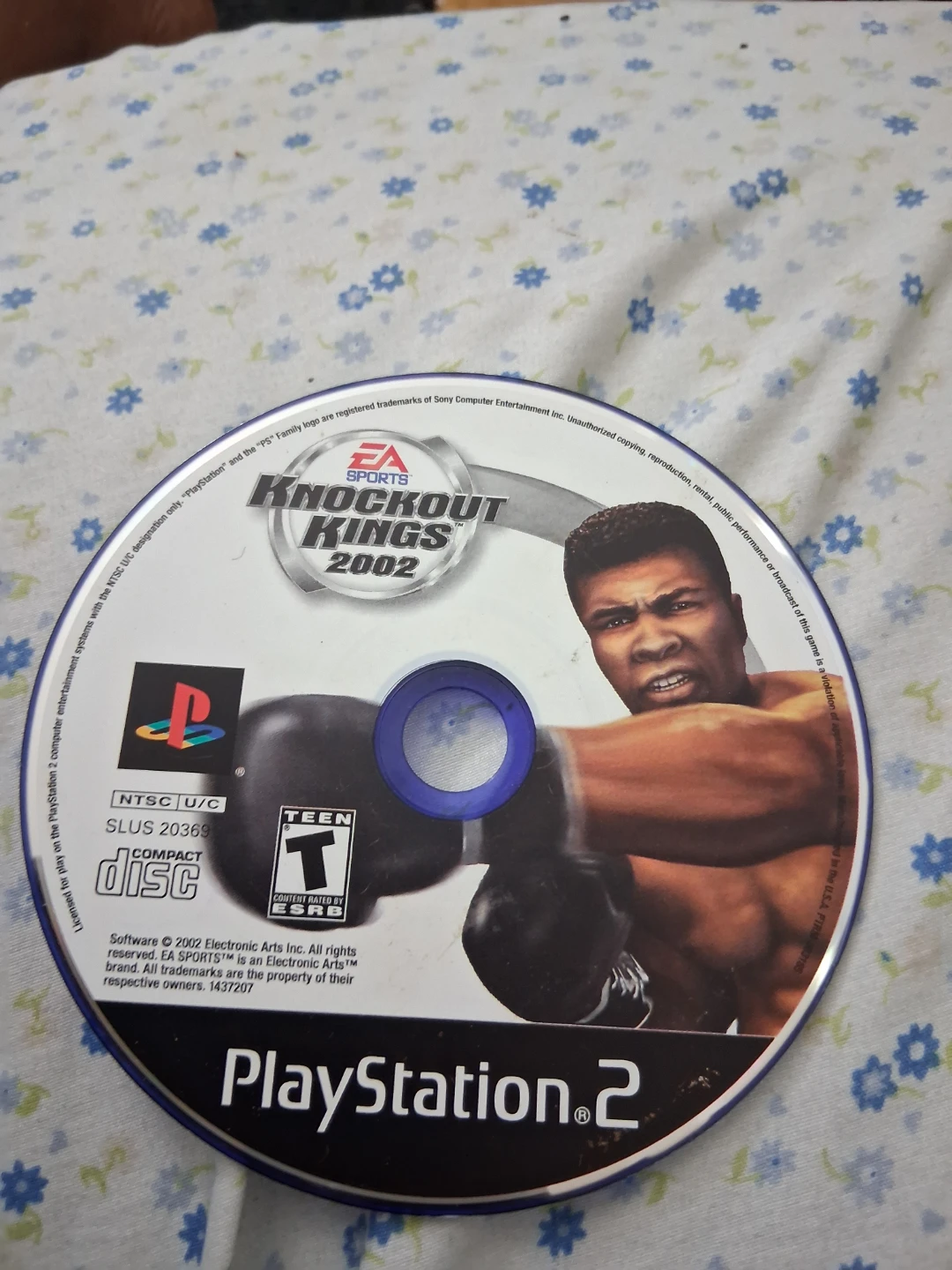 Knockout king 2002 Playstation 2 game