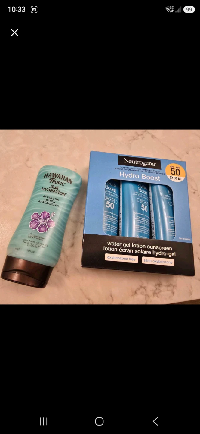 SUN SCREEN x3 and LOTION all NEW...... REDUCED TO SELL $10.00