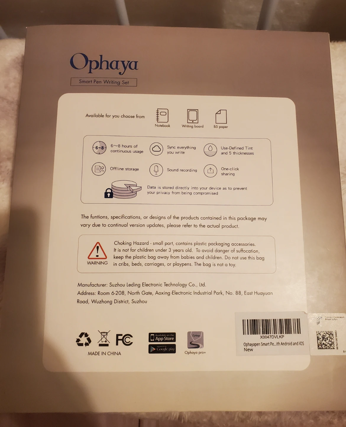Ophaya Smart Pen Writing Set - photo 2