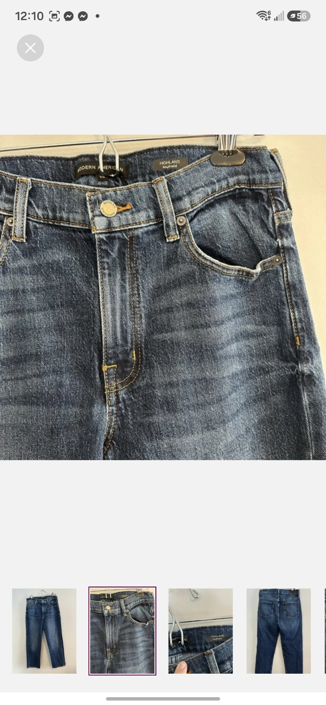Modern American Highland Boyfriend Jeans - photo 2