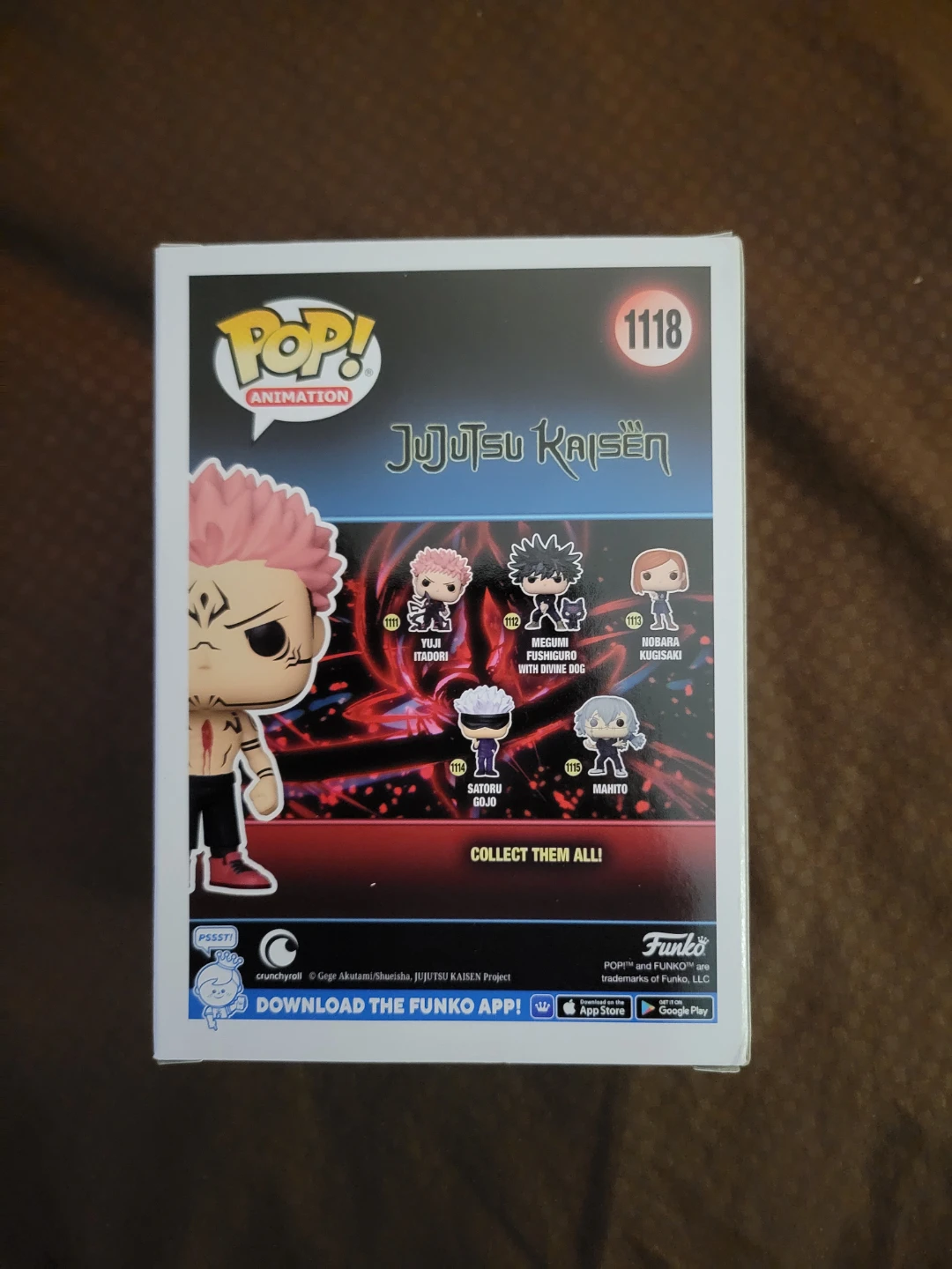 Animation Jujutsu Kaisen Ryomen Sukuna #1118 funko pop - photo 3