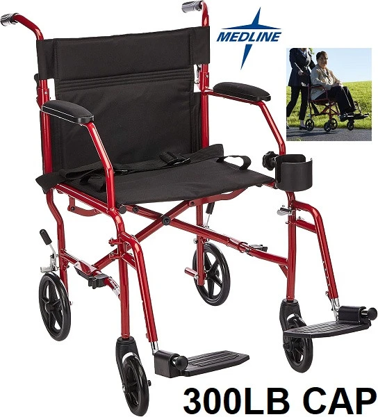 Medline Ultralight Transport Chair- Wheelchair - photo 4