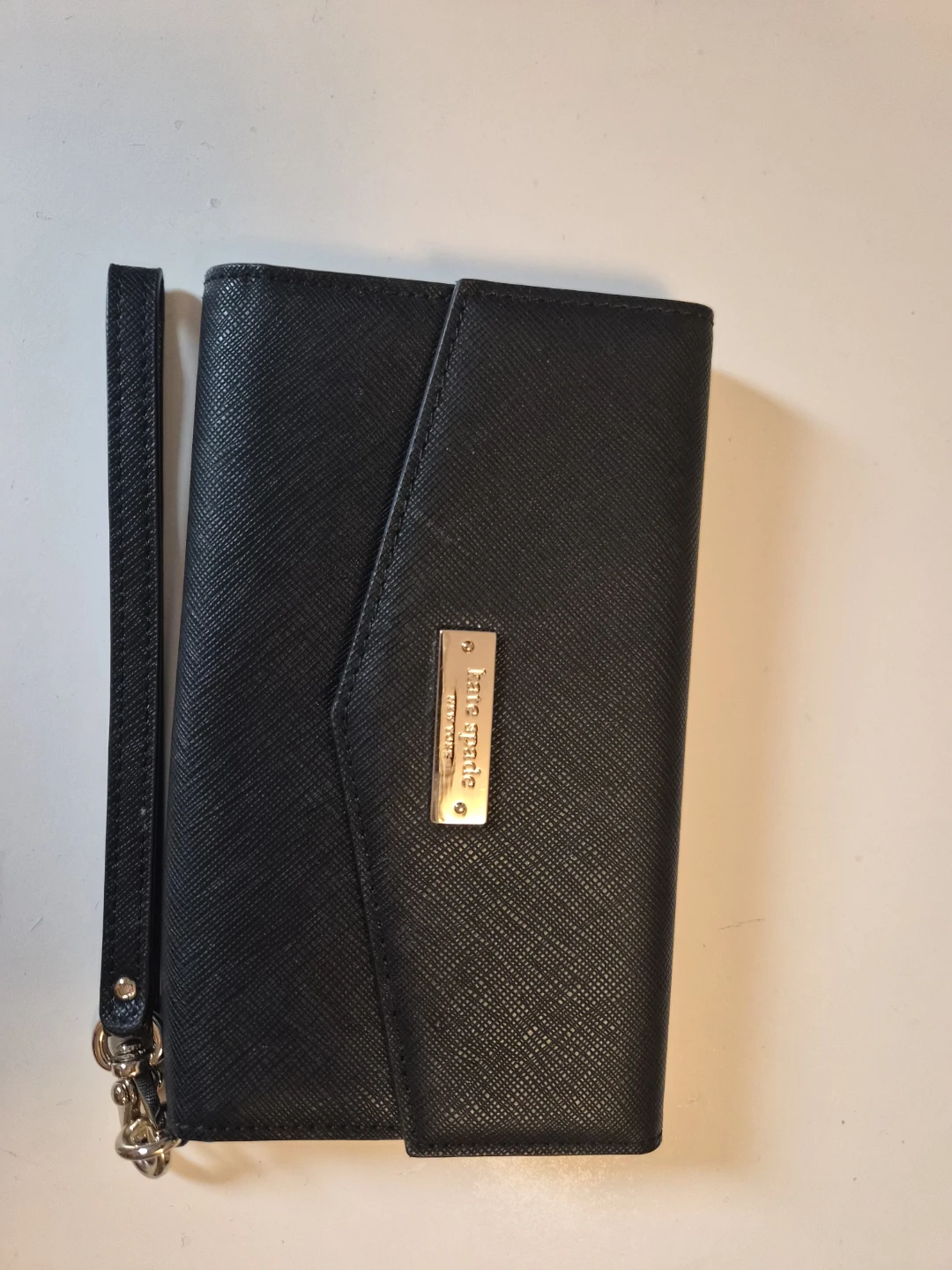 Kate Spade Black Wristlet Wallet