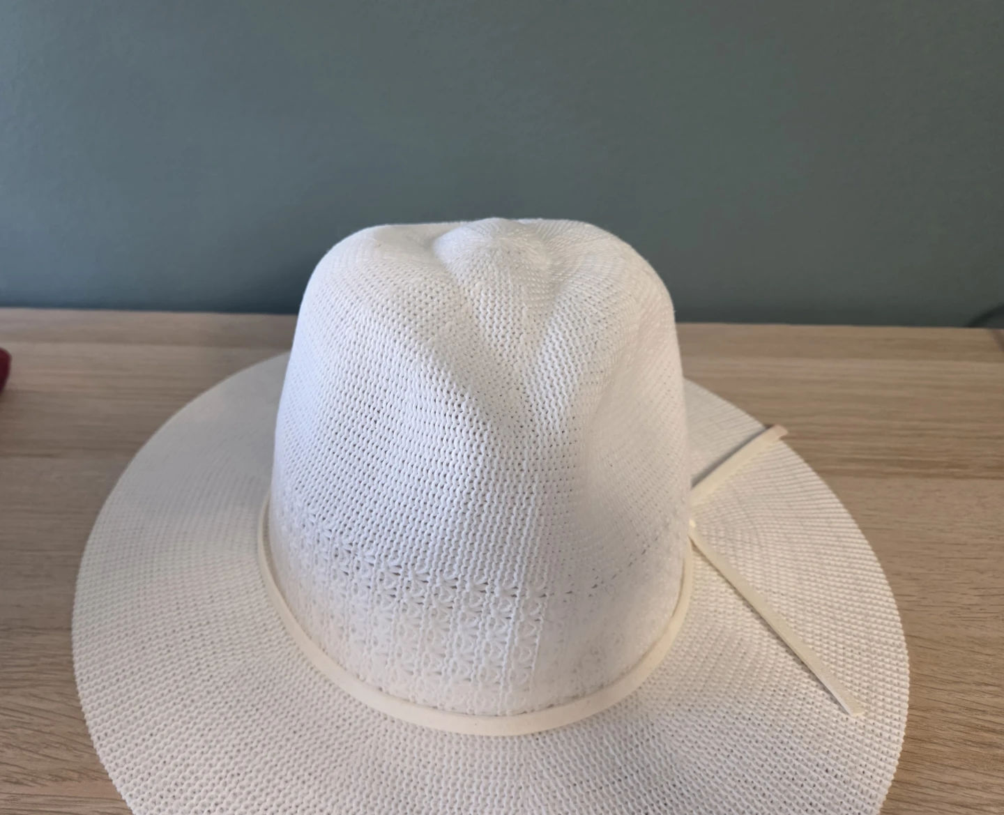 Ivory Structered Woven Sun Hat - photo 2