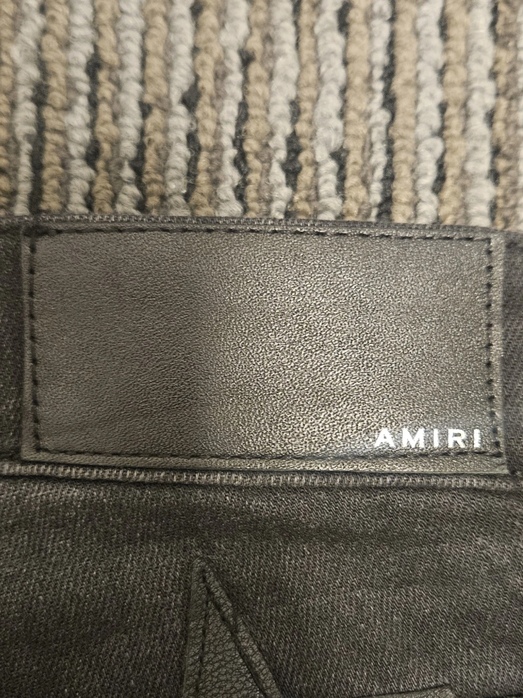 REAL AUTHENTIC Black Chemist Amiri Men's Jeans - photo 3