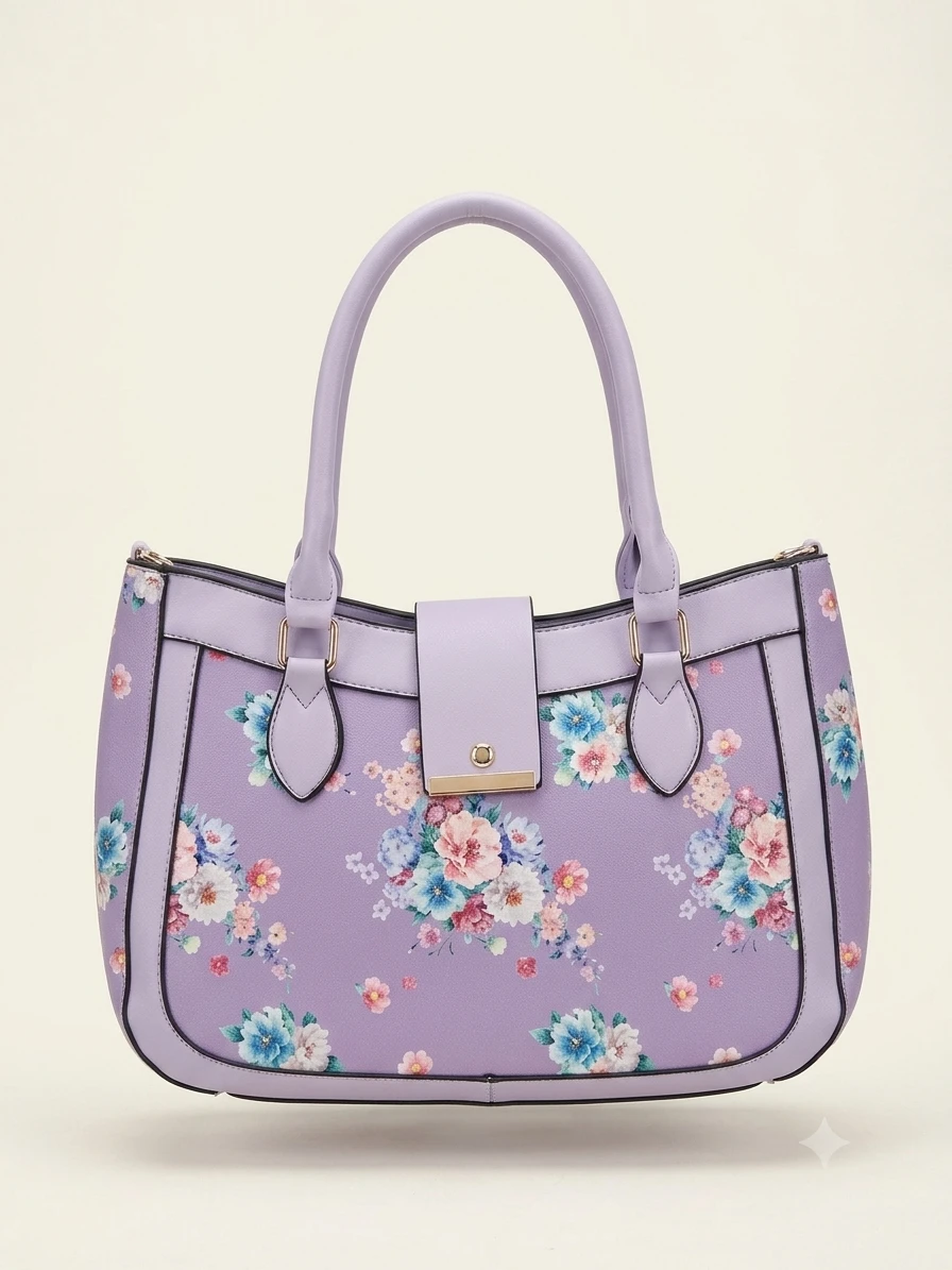 Floral Print Top Handle Handbag $20 each