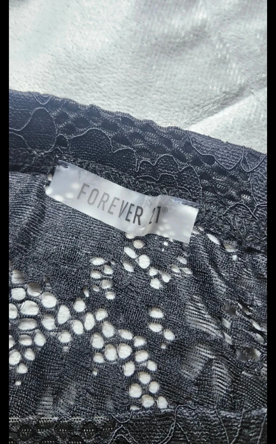 Forever 21 Black Lace Maxi Skirt - photo 3