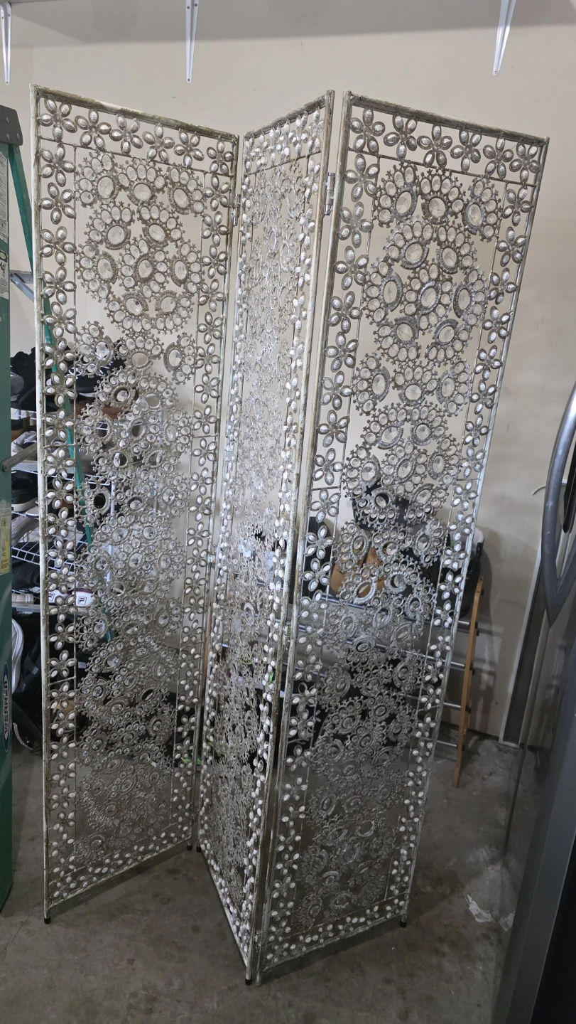 3-Panel Decorative Screen