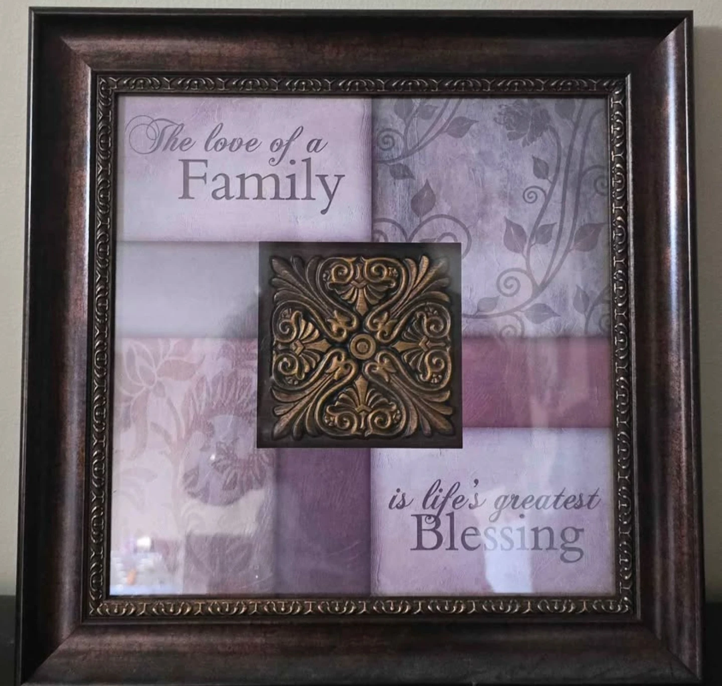 Set of 2 Wall Decor Signs - Family and Home Sweet Home