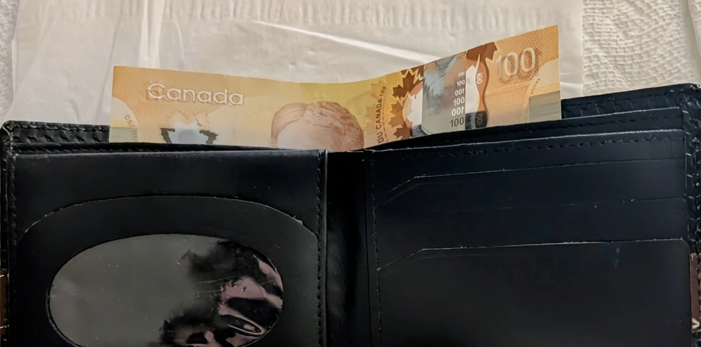 Genuine Leather Bi-fold Wallet - photo 3