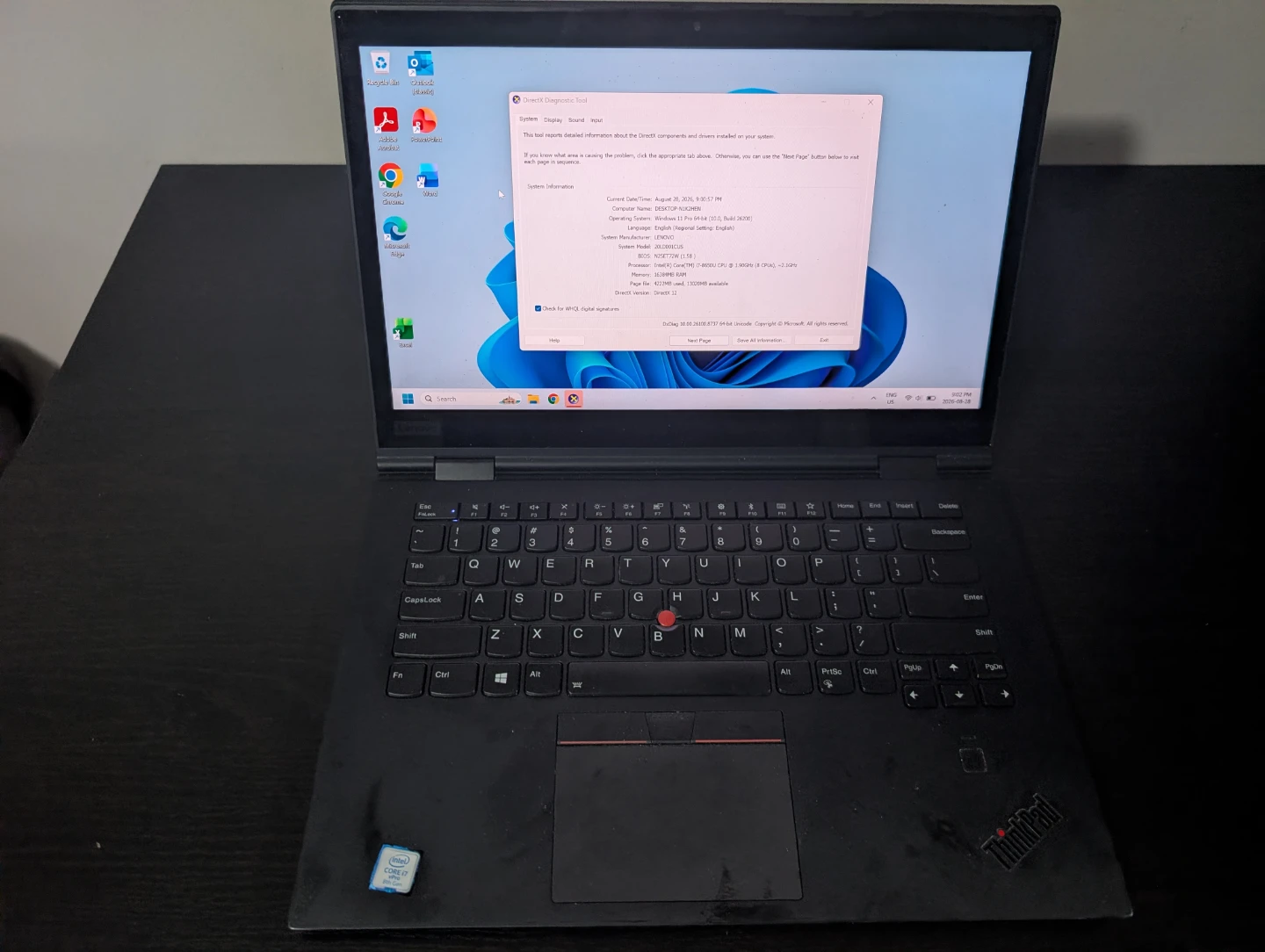Lenovo ThinkPad X1 Yoga 14" Laptop Gen 3