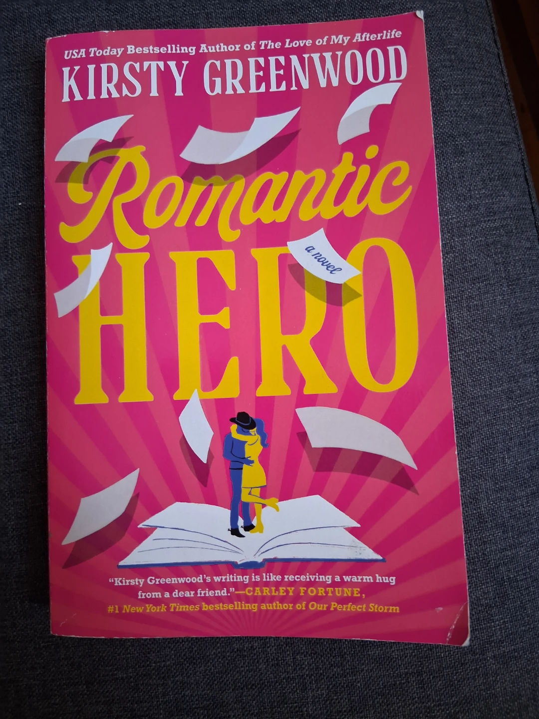 Romantic Hero by Kirsty Greenwood Novel