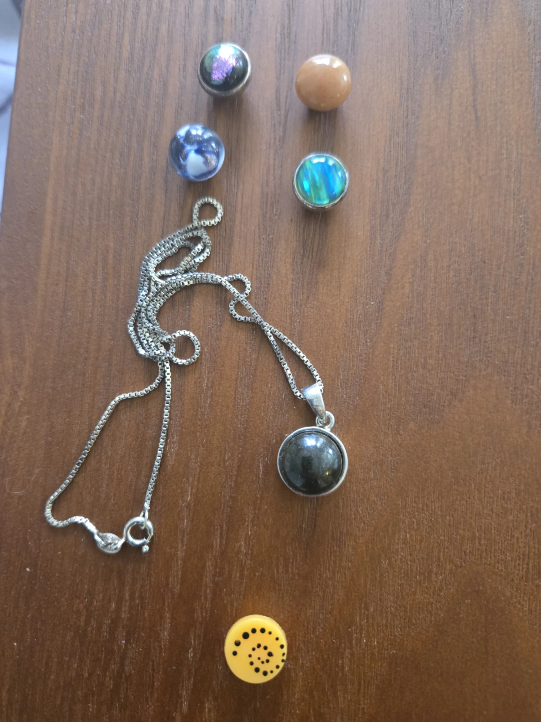 Sterling Silver Necklace with Pendant - photo 5