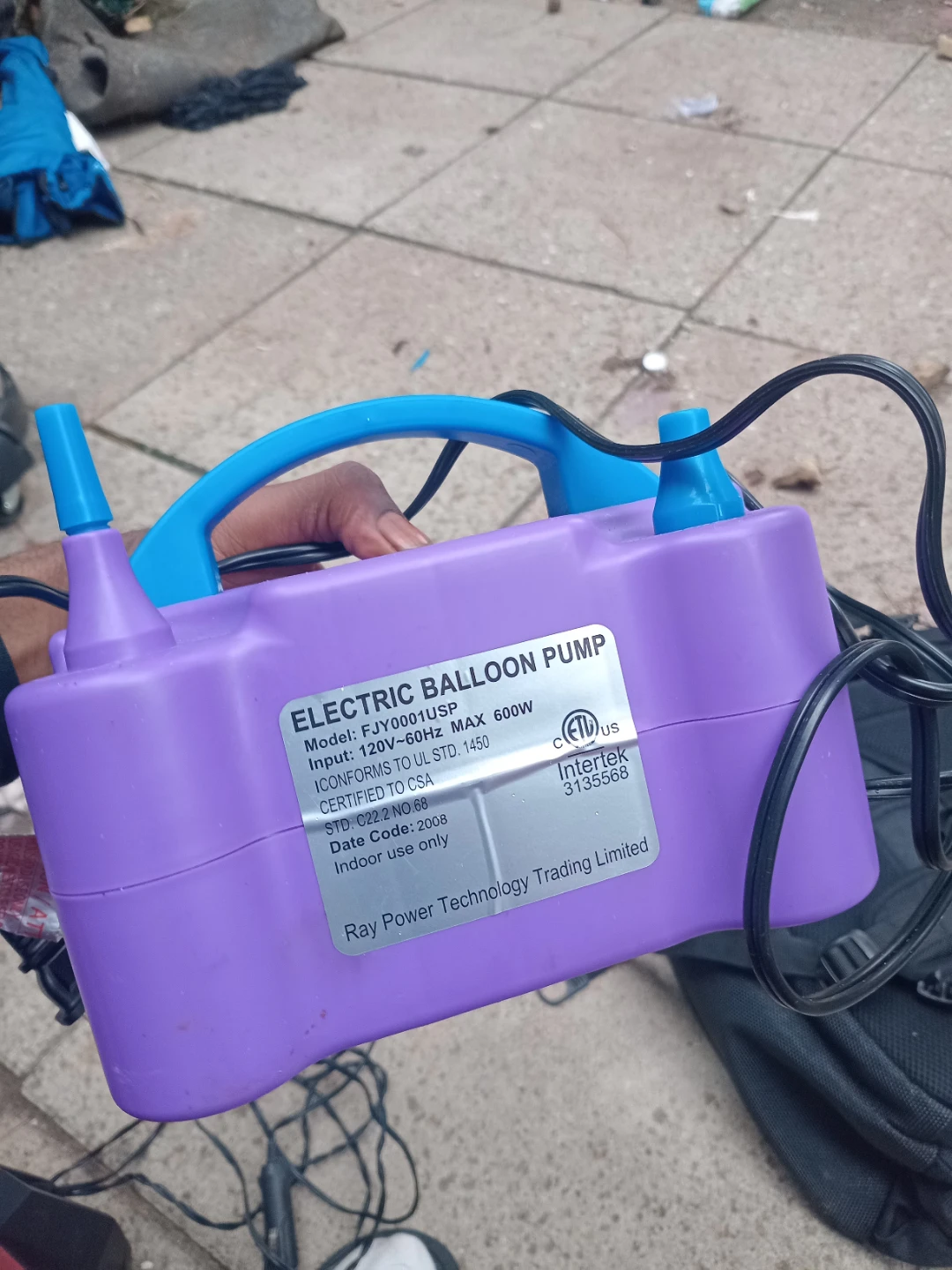 Electric ballon pump