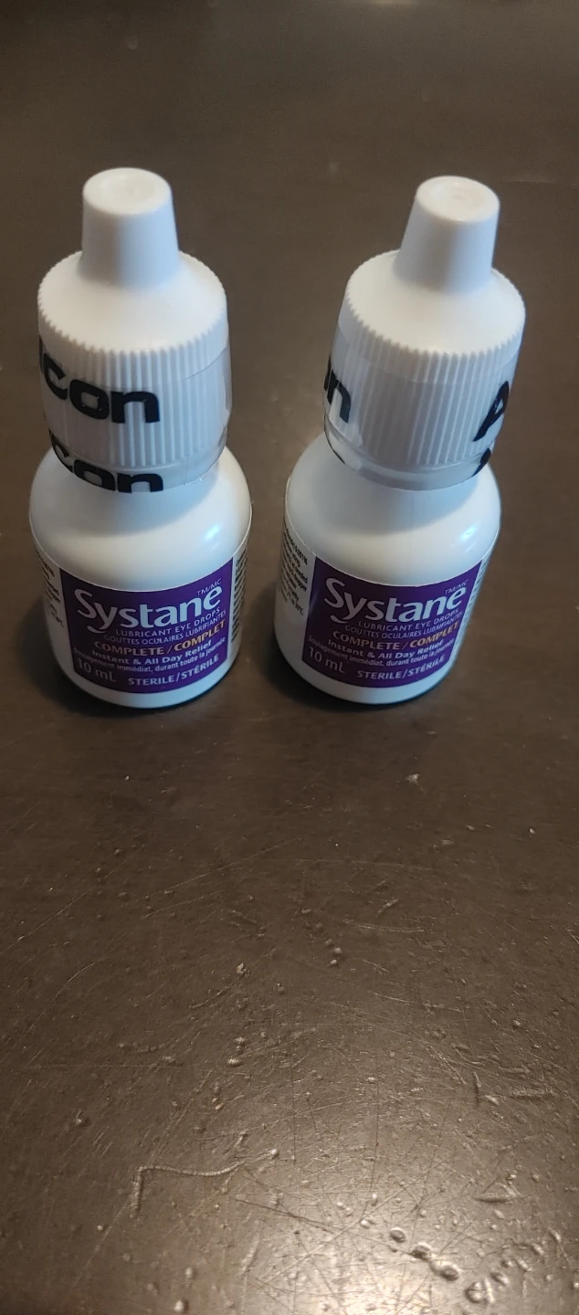 Systane Complete Lubricant Eye Drops (2x 10ml)