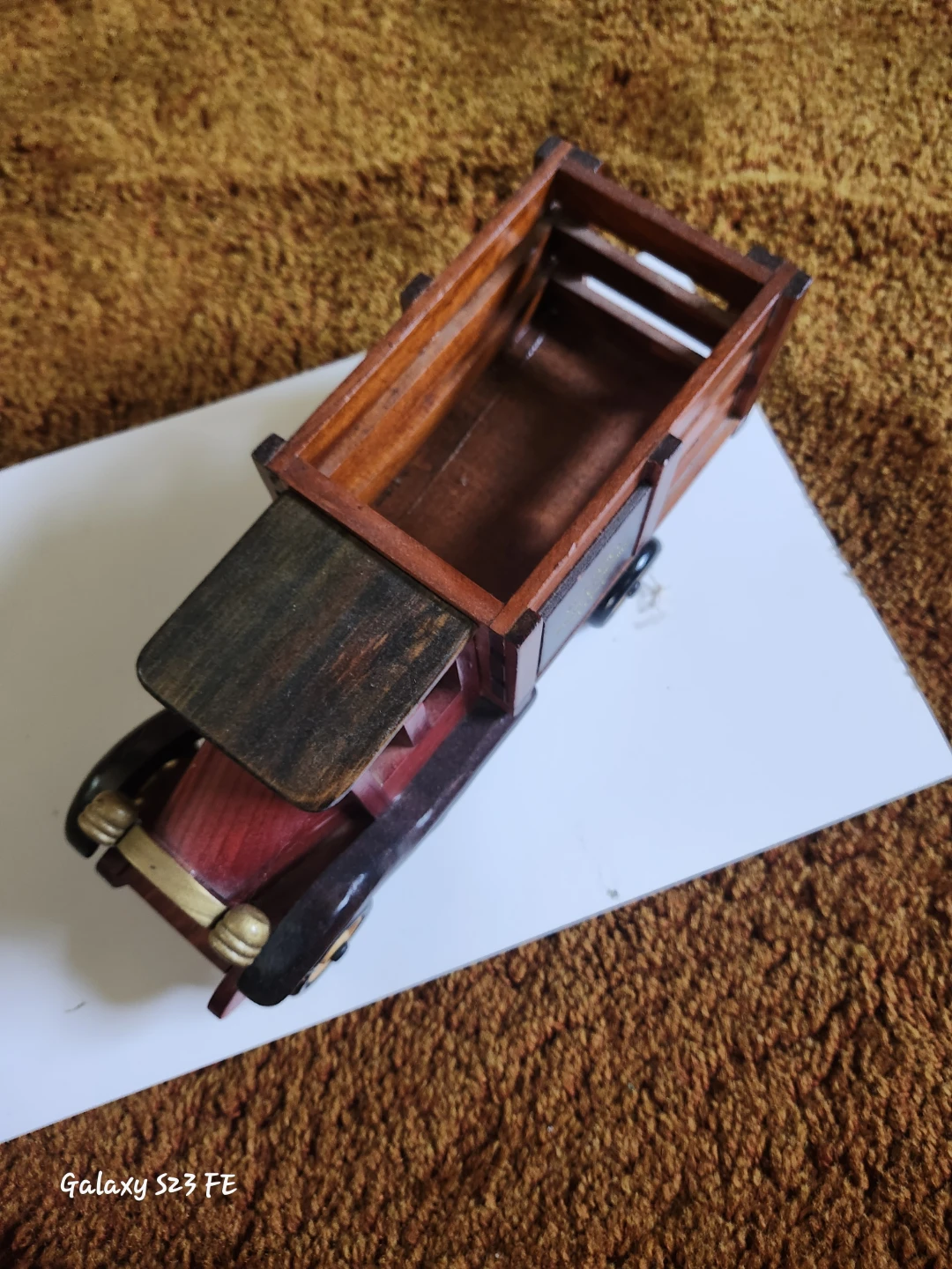 Wooden Toy Truck - Glenbyme Pharmacy Compliments - photo 3