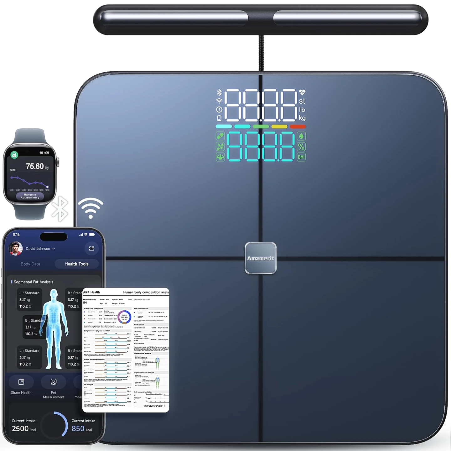 NEW Smart Scale for Body Weight with Handle