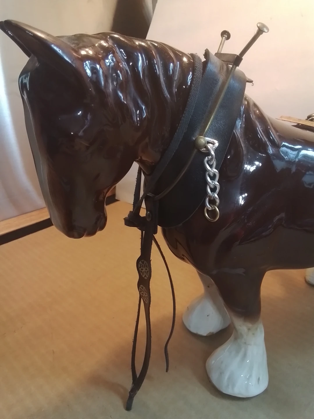 Vintage 1960s/70s Ceramic Shire Draft Horse - photo 4