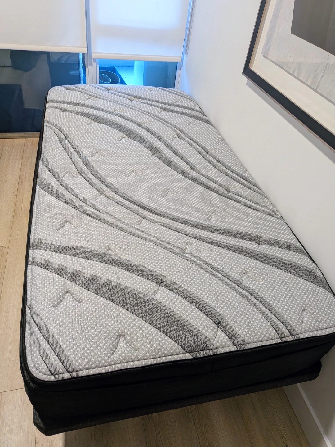 Twin Bed Frame with Mattress - photo 2