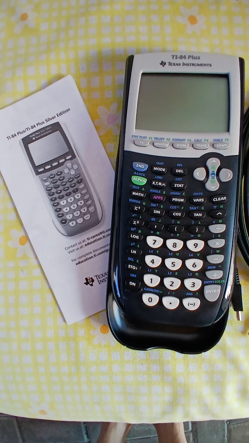 Texas Instruments TI-84 Plus Silver Edition Graphing Calculator