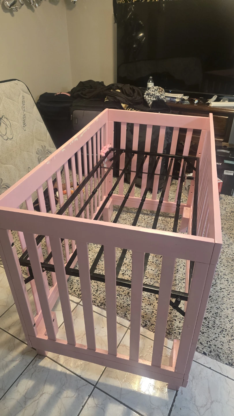 Pink Baby Crib - photo 3