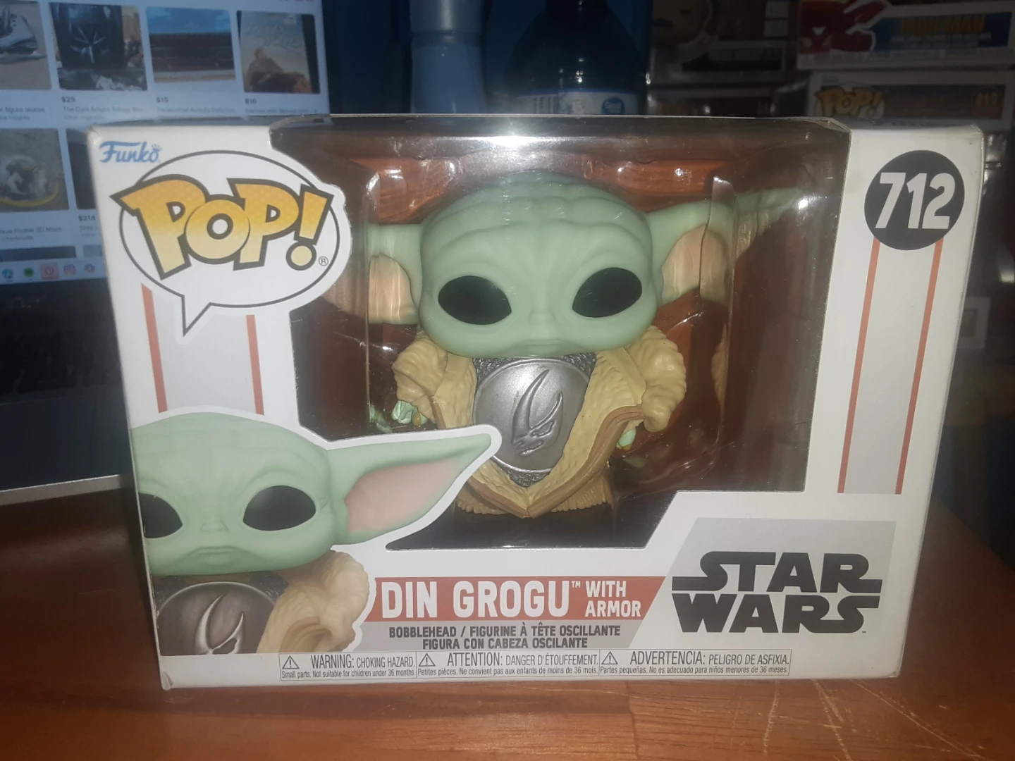 Funko Pop! Star Wars Din Grogu with Armor #712