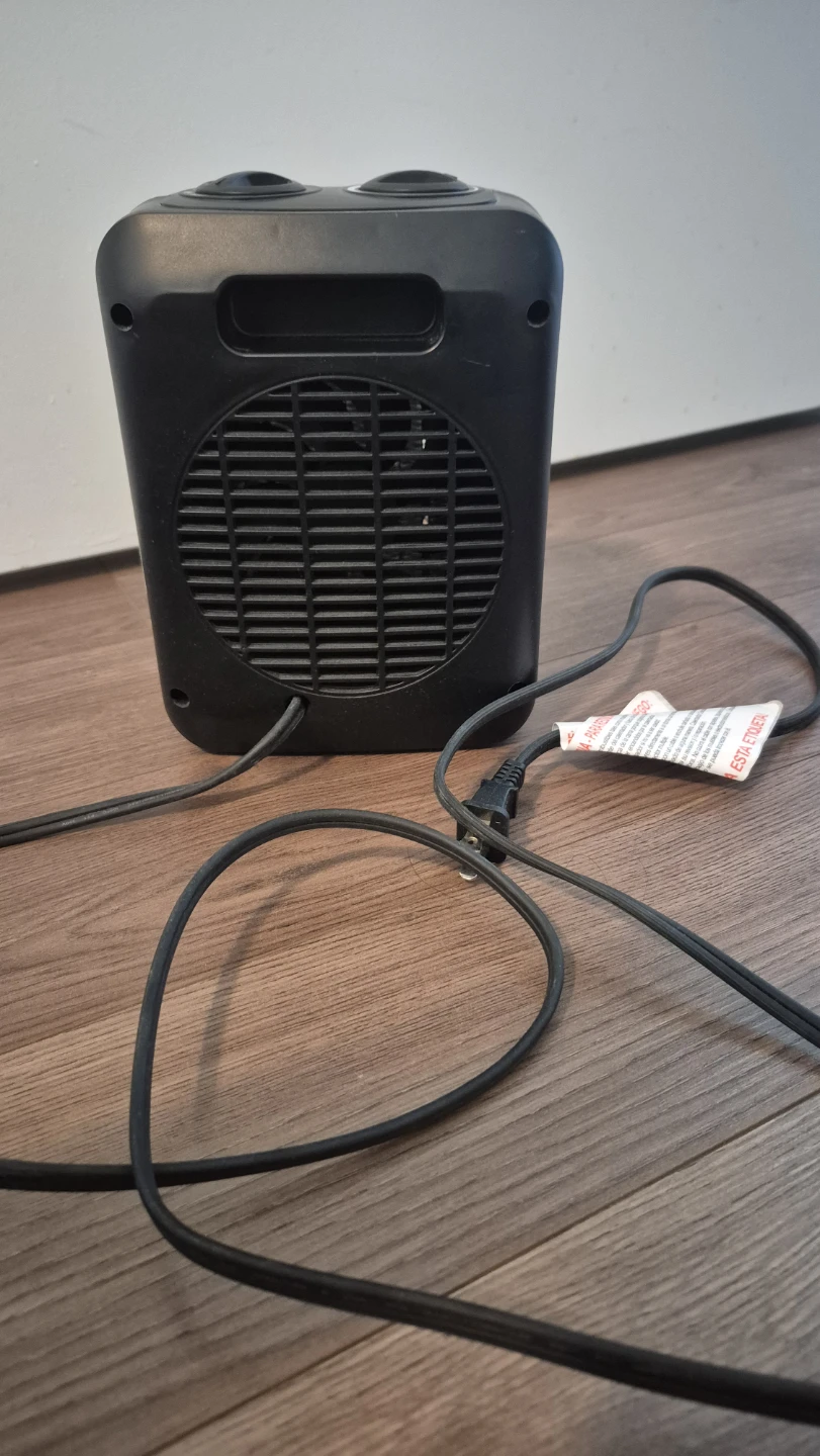 Black Portable Electric Heater - photo 3