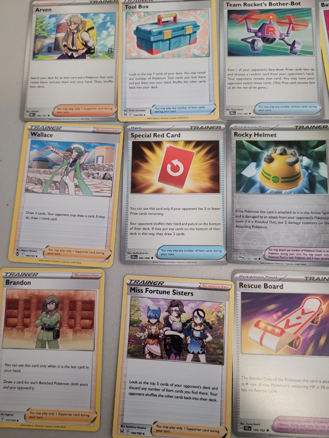 Pokemon Trainer Cards Lot for trade - photo 2