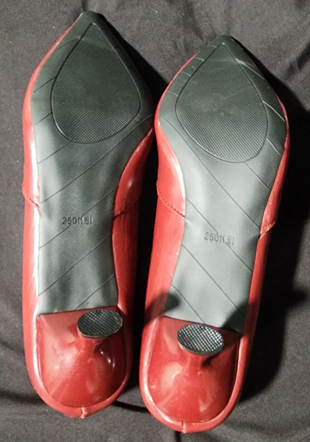 Red Pointed Toe Kitten Heels - photo 4
