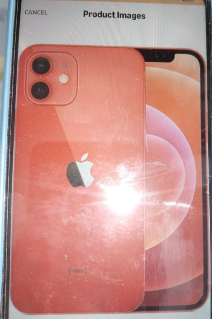 Apple iPhone 12 Mini  (64 gb)RED with  black cover - photo 5