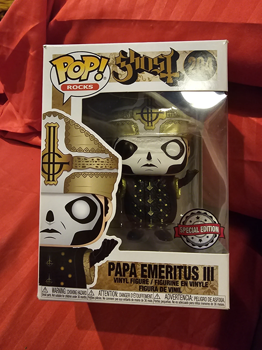 Funko Pop! Rocks Papa Emeritus III 204 Vinyl Figure