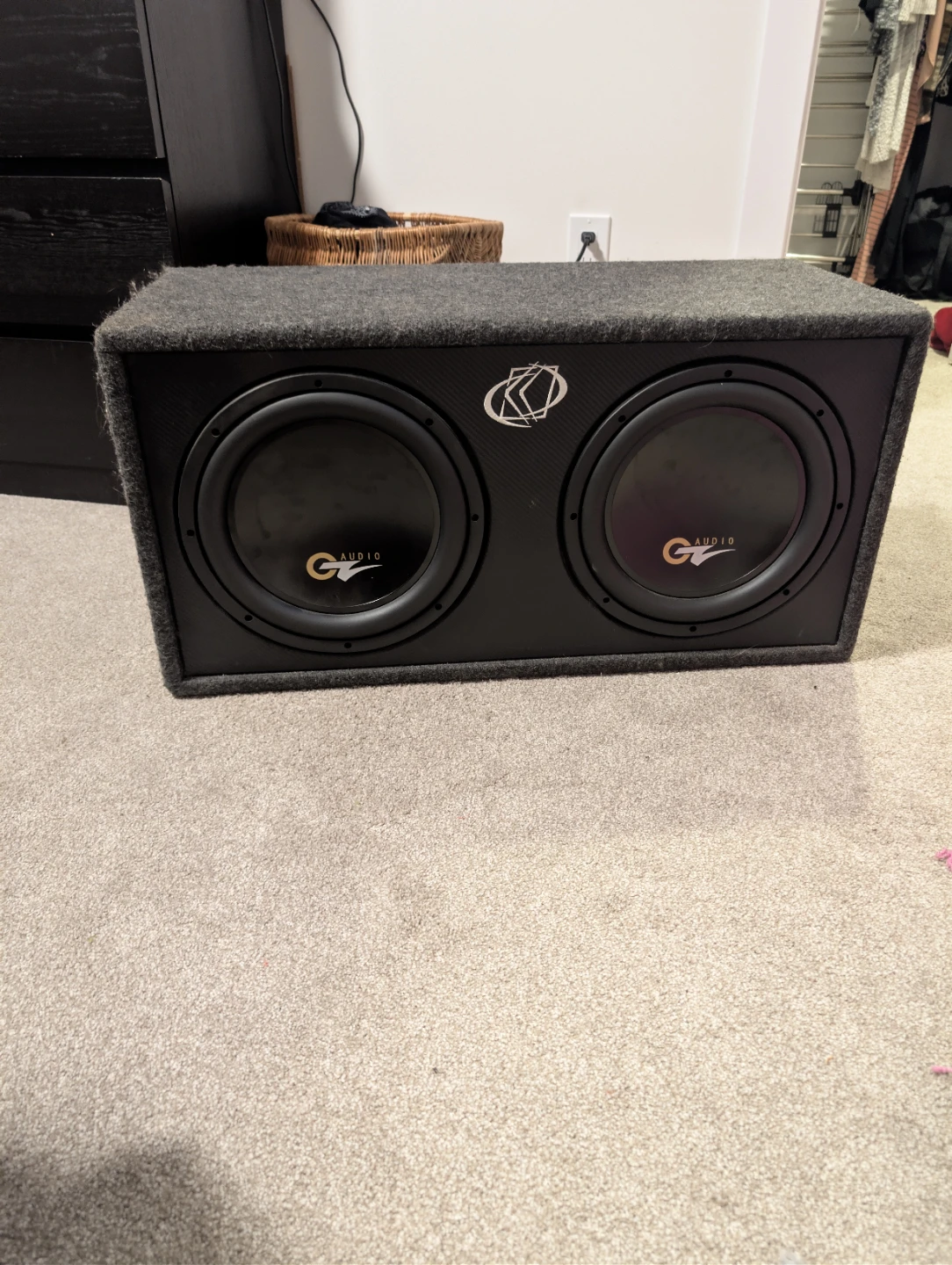 2x 12" Oz Audio Vector Series subwoofers