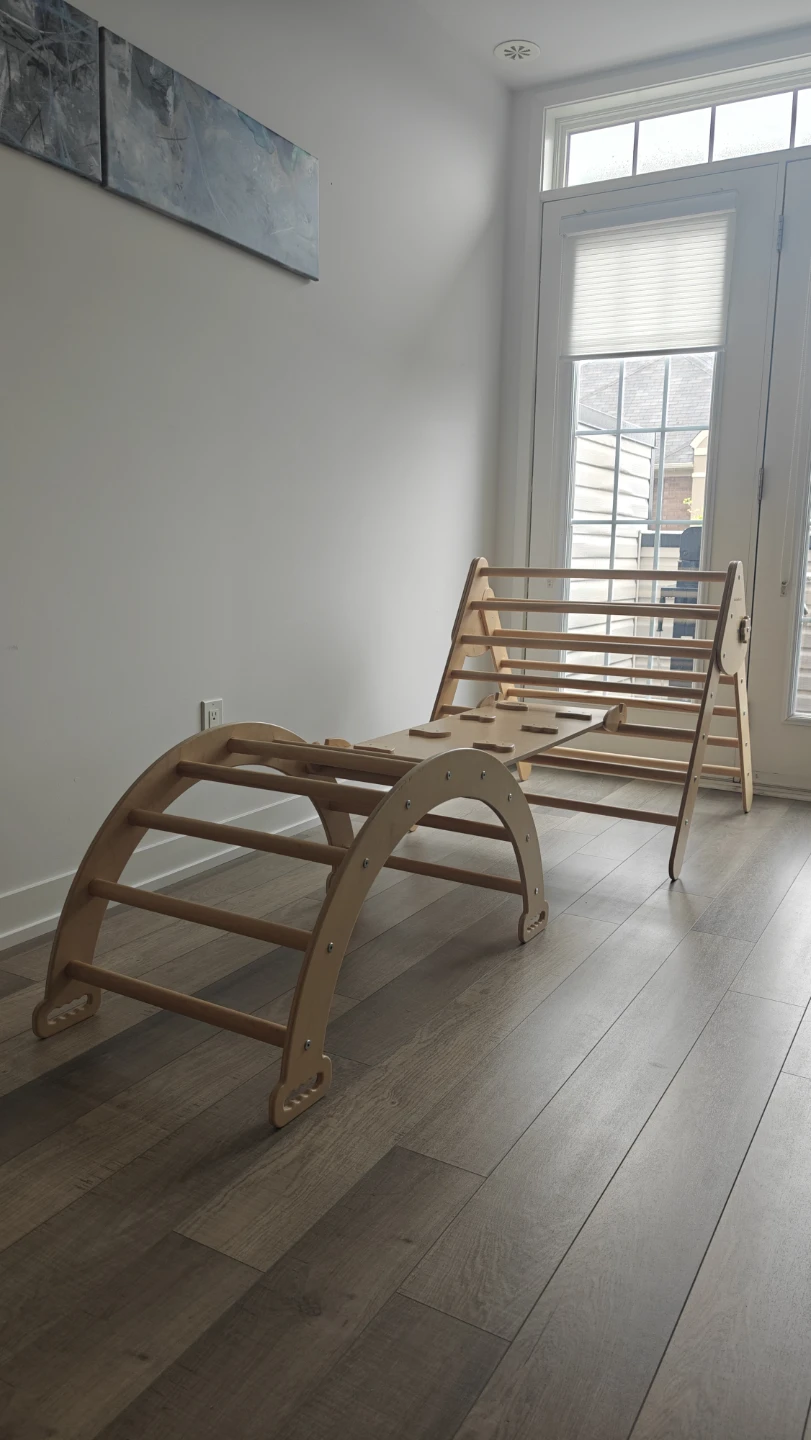 Woodandhearts pikler triangle set - photo 5