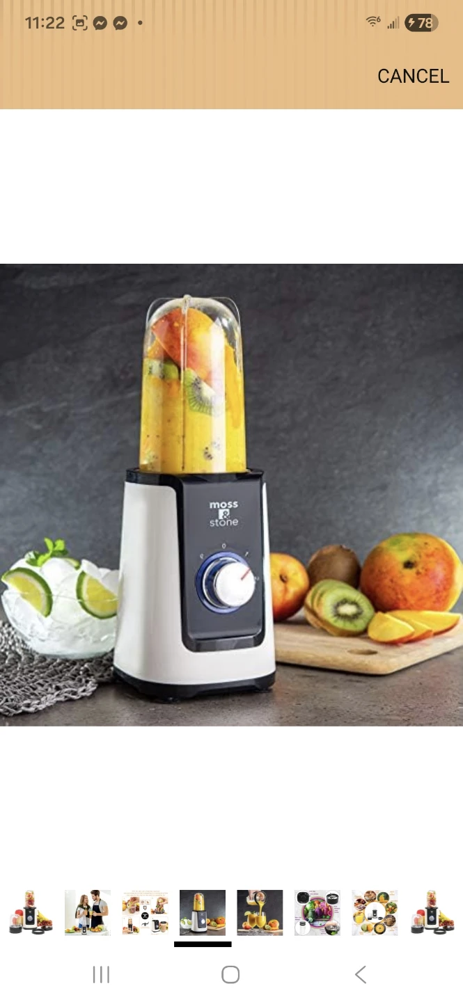 New ivory Moss & Stone Personal Blender - photo 3