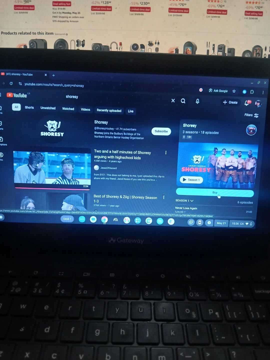 Acer Chromebook laptop, laptop bag and Logitech mouse bundle - photo 3