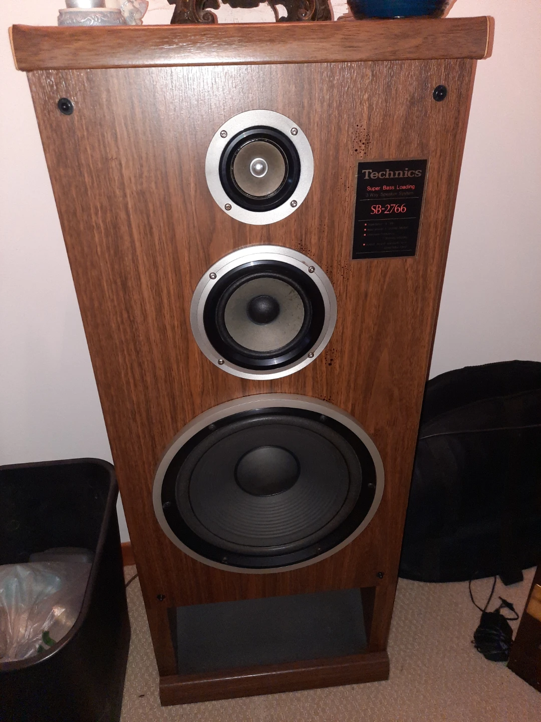 Technics SB-2766 Super Bass Loading 3 Way Speaker System - photo 2