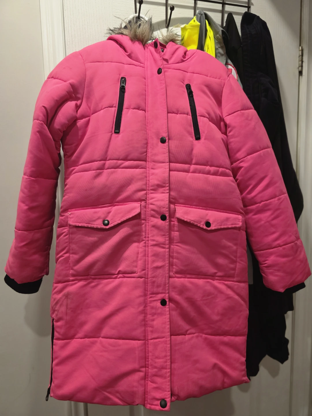 George Pink Puffer Coat XL (14-16) - photo 2