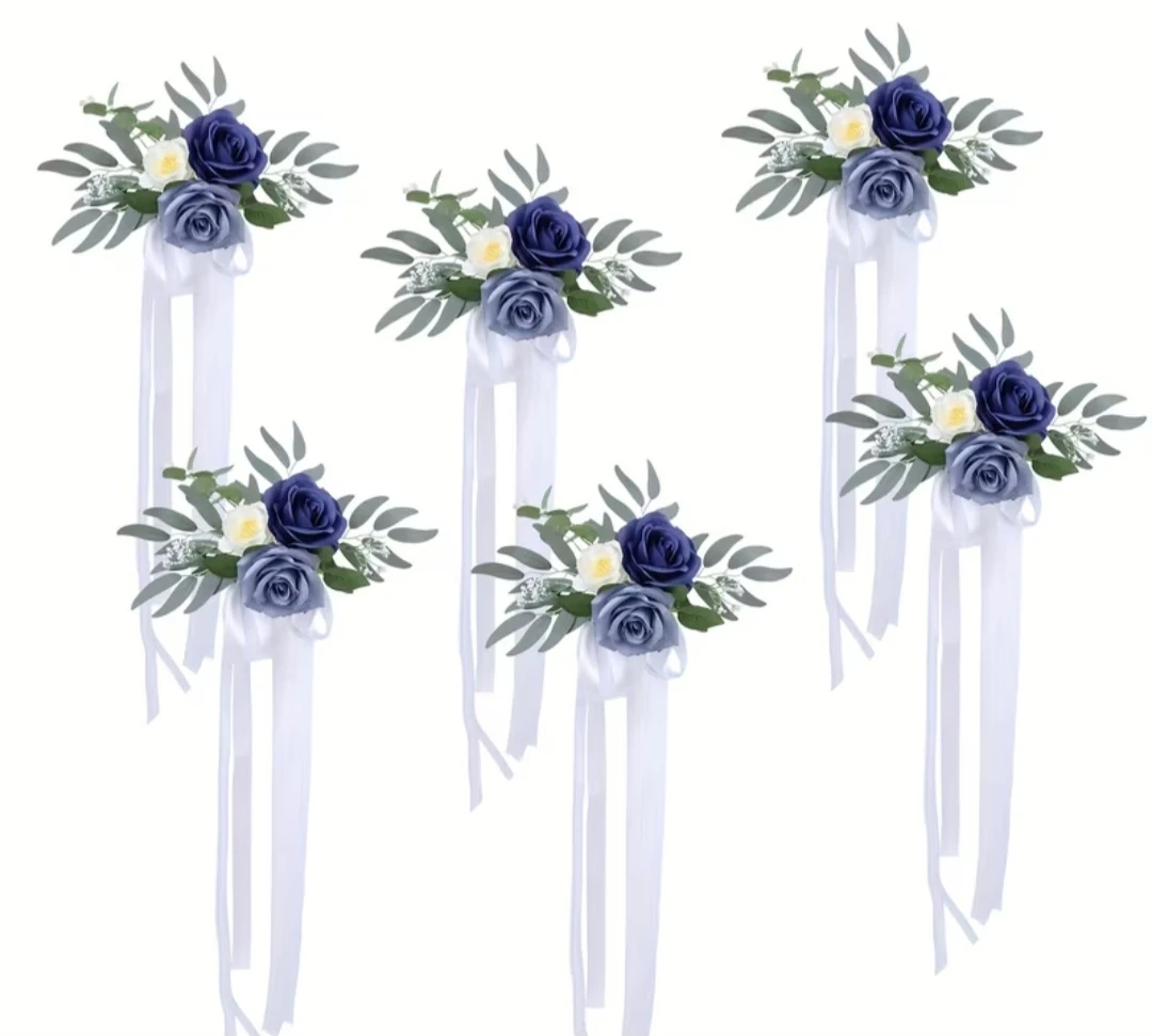 Artificial Flower Swag and Bows - photo 2