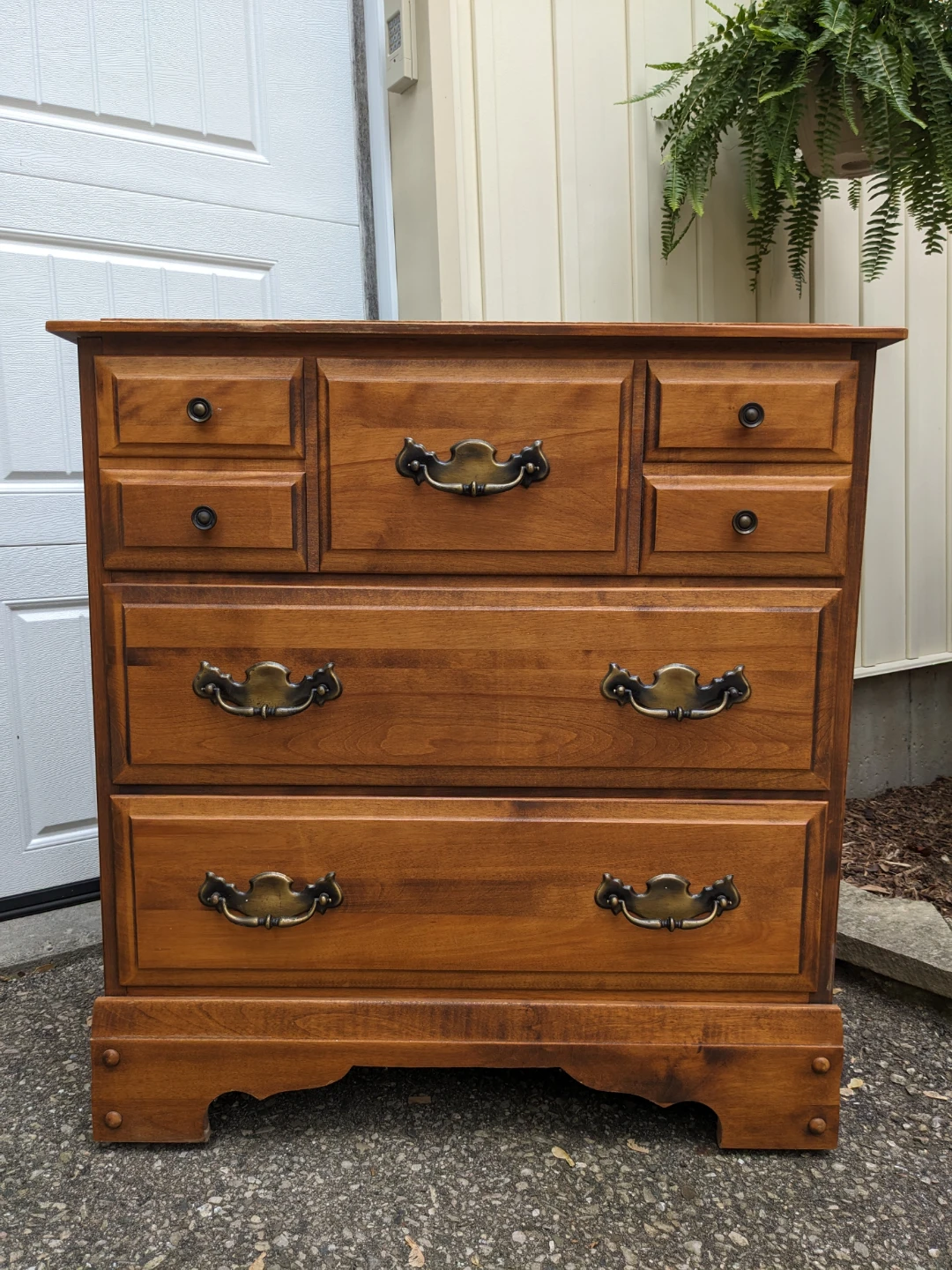3 Drawer Wooden Chest