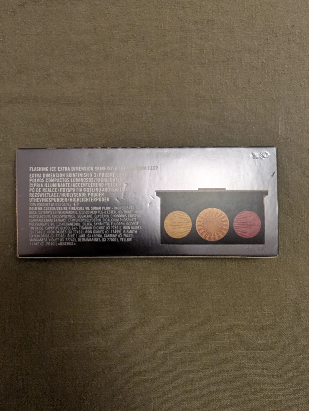 MAC Flashing Ice Extra Dimension Skinfinish Trio - photo 2