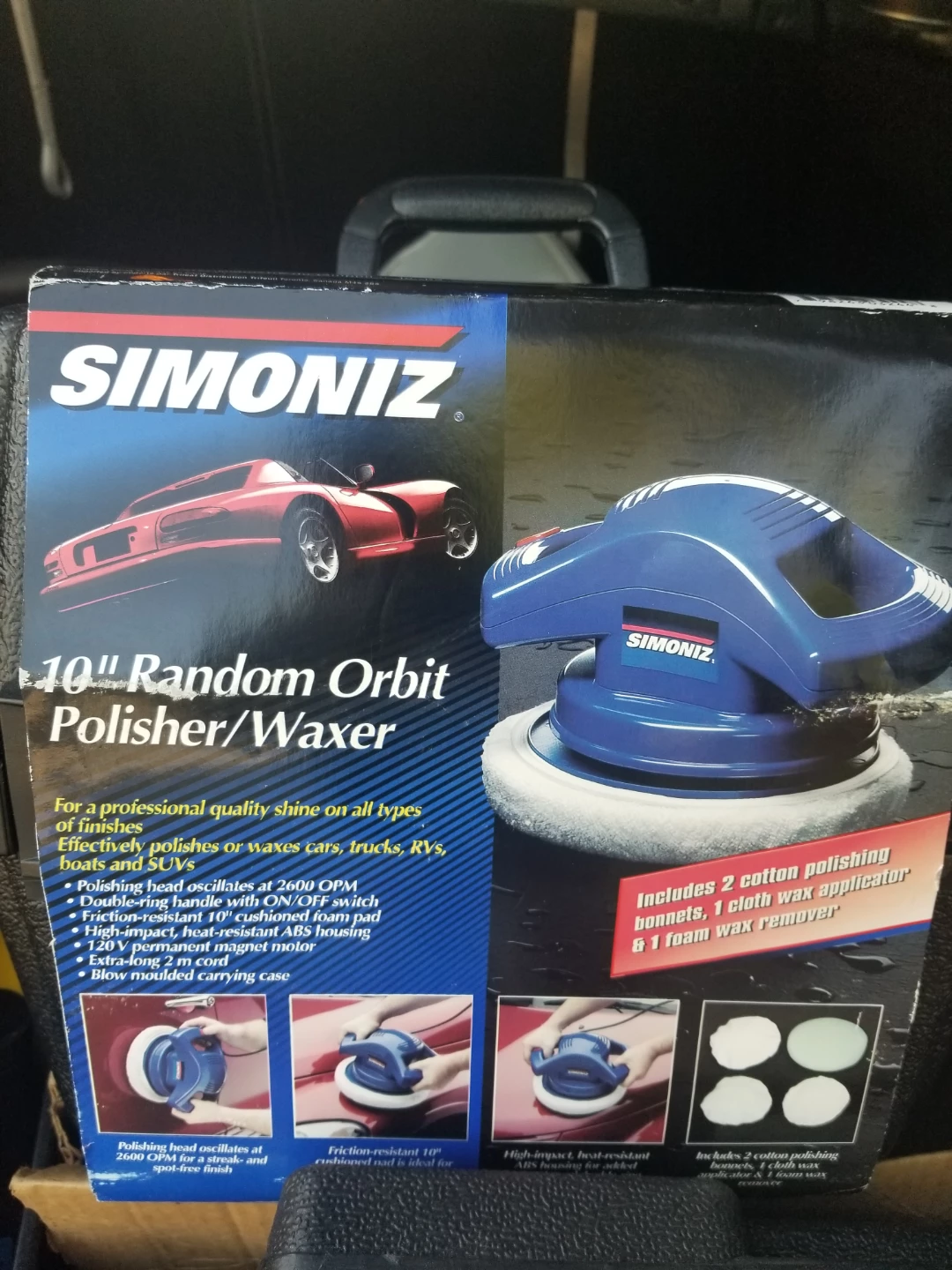 Simoniz 10" Random Orbit Polisher/Waxer