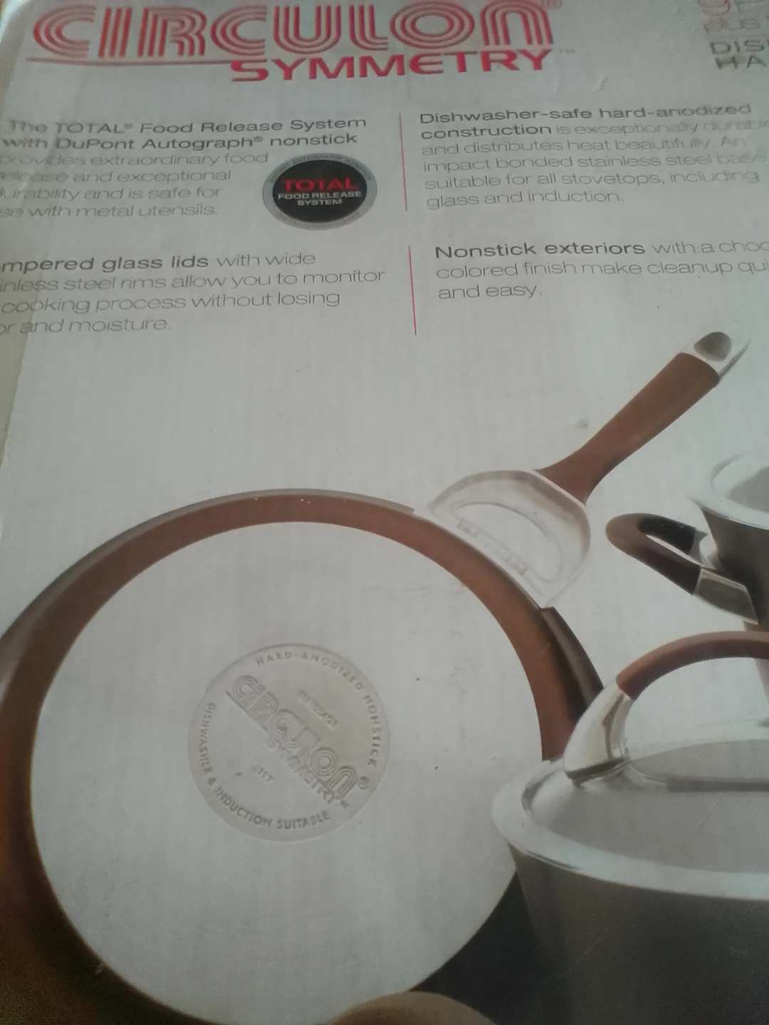 Circulon Symmetry 9-Piece Cookware Set - photo 2